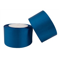 Однотонная атласная лента (насыщенно-синий), 50мм * 25 ярдов (+-1м)