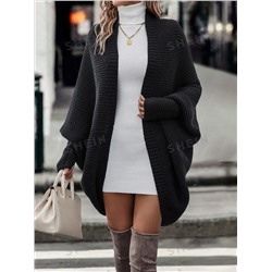 SHEIN LUNE Duster Cardigan mit Fledermausärmeln