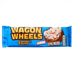 Печенье глазированное “Wagon Wheels” с суфле, джемом и ароматом шоколада, 228,6 г