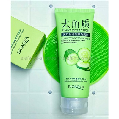 Пилинг для лица BioAqua Plant Extraction You Intoxicated Shower Exfoliator Cucumber