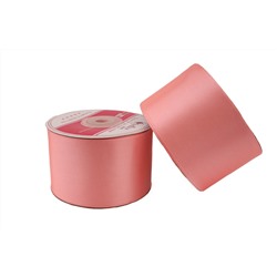 Однотонная атласная лента (розово-персиковый), 50мм * 30 ярдов (+-1)