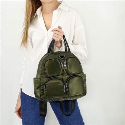 Женская сумка-рюкзак 8777 GREEN