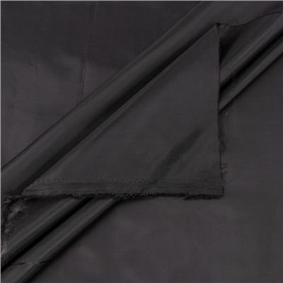 Ткань на отрез таффета 150 см 190Т цвет черный