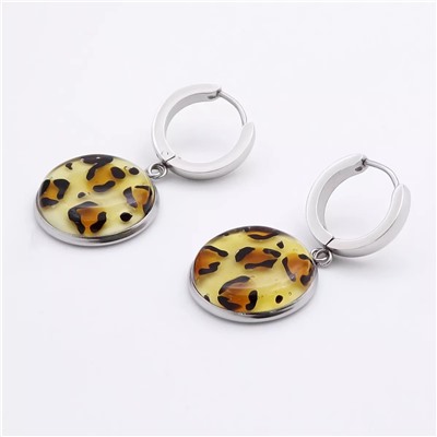 Серьги из муранского стекла LEOPARD LS3134