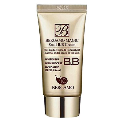 Bergamo Magic Snail B.b Cream Spf50/pa+++ Бб-крем с муцином улитки