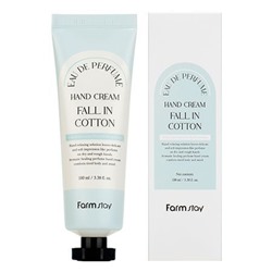 FarmStay Eau De Perfume Hand Cream Fall In Cotton Парфюмерный крем для рук