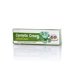 Заживляющий крем на основе Центеллы от Абхайпхубет 10 г / Abhaibhubejhr Centella Cream 10 g