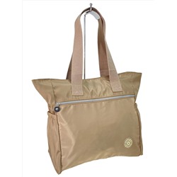 Женская сумка из водонепромокаемой ткани, цвет песочный