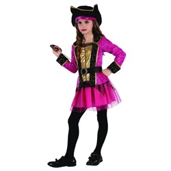 костюм пиратки 8-10(130-140см)
