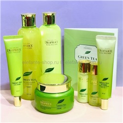 Уходовый набор Deoproce Whitening & Anti-Wrinkle Green Tea 5 Set (78)