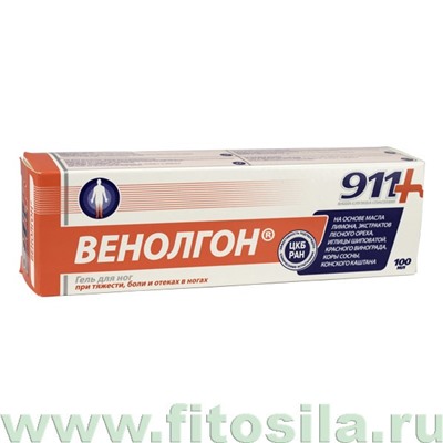 911: "Венолгон®" гель для ног, 100 мл