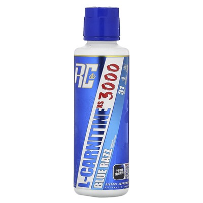 Ronnie Coleman L-Carnitine XS 3000, Blue Razz, 16 жидких унций (473,28 мл)