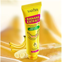 Крем для рук с бананом Sadoer Banana Extract, 30 гр.