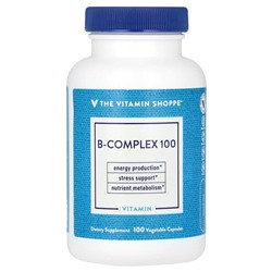The Vitamin Shoppe B-Complex 100, 100 Vegetable Capsules