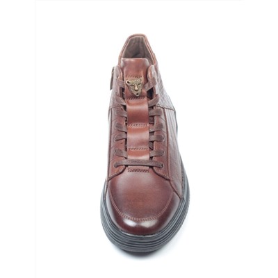 01-550A-5 Ботинки демисезонные мужские (натуральная кожа, байка)