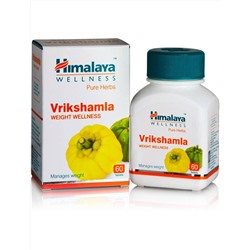 Врикшамла, нормализация веса, 60 таб, производитель Хималая; Vrikshamla, 60 tabs, Himalaya