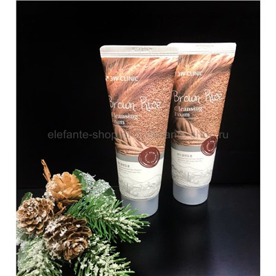 Пенка 3W Clinic Brown Rice Foam Cleansing, без коробочки (78)