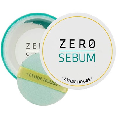 Etude House Zero Sebum Drying Powder рассыпчатая матирующая пудра