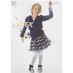 K-23 Колготки "EVKA" 116/122 р белые для девочек KNITTEX