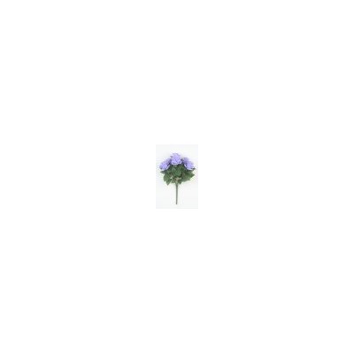 Искусственные цветы, Ветка в букете бутон розы 6 голов (1010237)