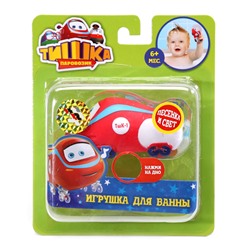 Уценка 60045 Играем вместе.Игрушка для купания "Паровозик Тишка"12R-LS Нет звука,света