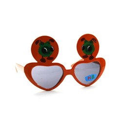 Детские солнцезащитные очки 2213 жук оранжевый