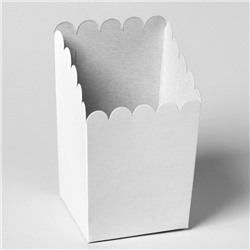 Коробка для картофеля фри "Стакан", белая, 200 г