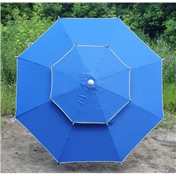 Зонт-пляжный DINIYA арт.8102 полуавт 47(120см)Х8К двойной