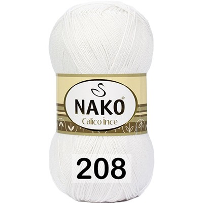 Пряжа Nako Calico Ince