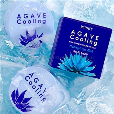 Гидрогелевые патчи  Petitfee Agave Cooling Hydrogel Eye Mask (106)