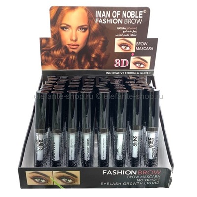 Гель для бровей и ресниц IMAN OF NOBLE Fashion Brow