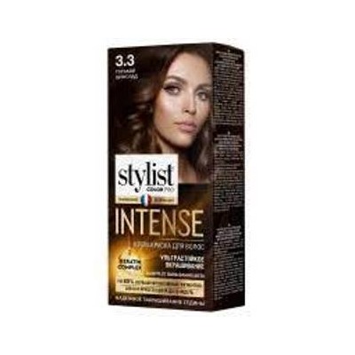 ФК /GB-8402/ Крем-краска Stylist Color Pro INTENSE тон 3.3 Горький шоколад (118мл).17