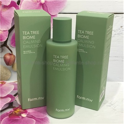 Эмульсия с экстрактом чайного дерева FarmStay Tea Tree Biome Calming Emulsion 200ml (78)