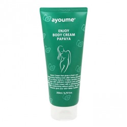 AYOUME Enjoy Body Cream Papaya Крем для тела с экстрактом папайи