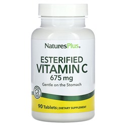 NaturesPlus Этерифицированный витамин С, 675 мг, 90 таблеток