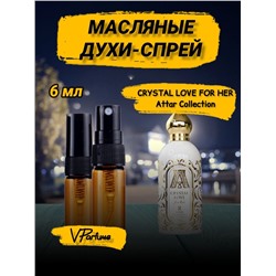 Сrystal love духи масляные attar collection (6 мл)