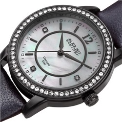 August Steiner Quartz Diamond White Dial Ladies Watch AS8227BK