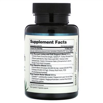 Snap Supplements Здоровье кишечника - 60 капсул - Snap Supplements