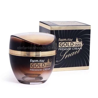 Крем для лица FarmStay Gold Snail Premium Cream, 50 мл (125)