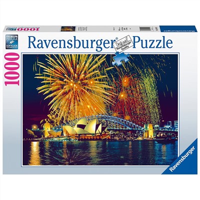 Ravensburger. Пазл карт. 1000 арт.16410 "Фейерверк Сидней Австралия"