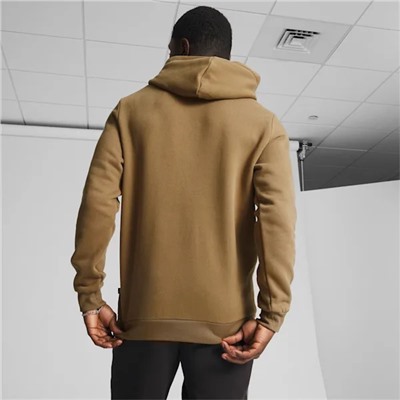 Faux Embroidered Men's Hoodie