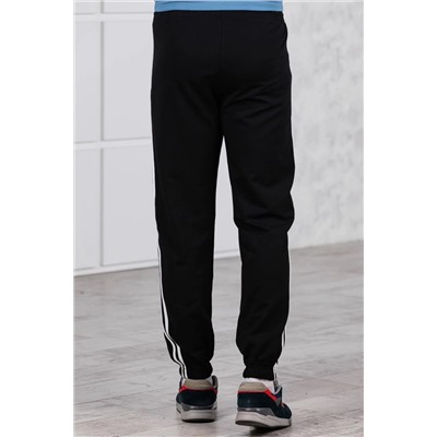 брюки спортивные 
            3.MM155A-чёрный
