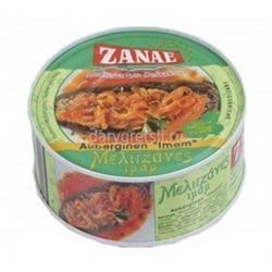 Баклажаны в  томатном  соусе  с  овощами  "  Zanae "   ж/б   280  гр