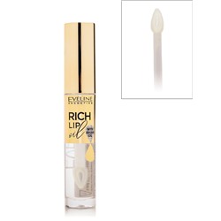Eveline Rich Lip Oil Масло для губ КОКОС (4,5мл) .3