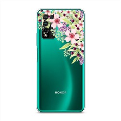 Силиконовый чехол Цветочный уголок на Honor 10X Lite