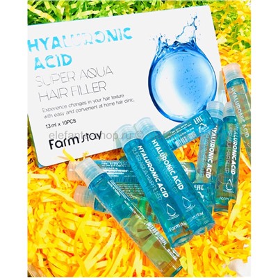 Филлер для волос Farmstay Hyaluronic Acid Super Aqua Hair Filler (78)