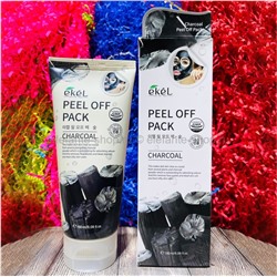 Маска-пленка для очищения пор Ekel Charcoal Peel Off Pack 180ml (125)