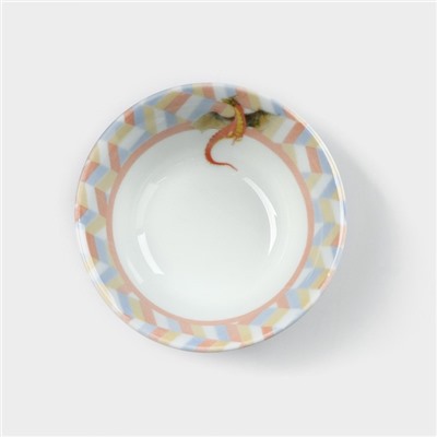 Набор фарфоровой посуды «Страна драконов», 3 предмета: кружка 200 мл, тарелка, салатник 360 мл, фарфор