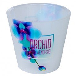 Кашпо-горшок д/орхидеи 1,6л. двойной IG619610520 "London"Orchid De"//Фиджи Орхид голубая "ПЦ