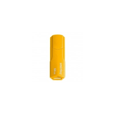 64Gb SmartBuy Clue Yellow USB2.0 (SB64GBCLU-Y)